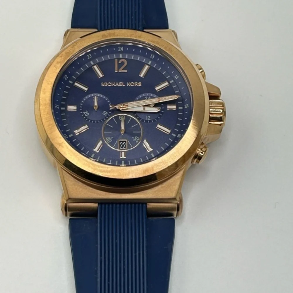 Michael Kors MK8295 Men's Watch Chronograph Dylan Blue Watch 054